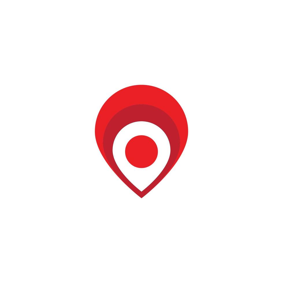 Location point Logo vector