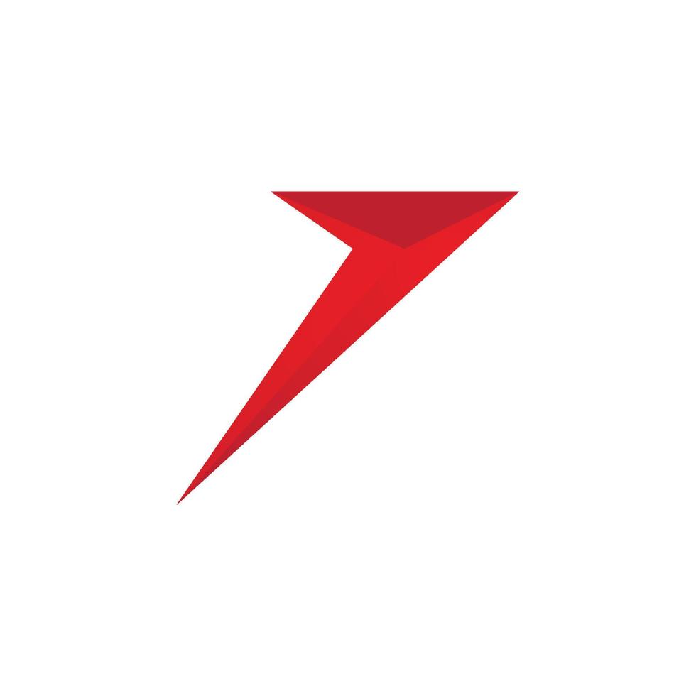 Arrow ilustration logo vector
