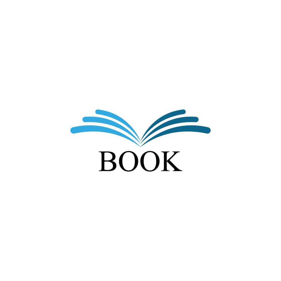 Book Logo Template vector