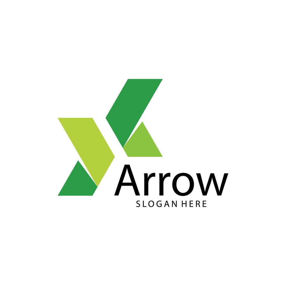 Arrow ilustration logo vector