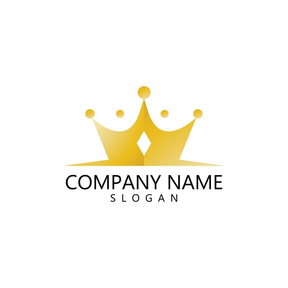 Crown Logo Template vector