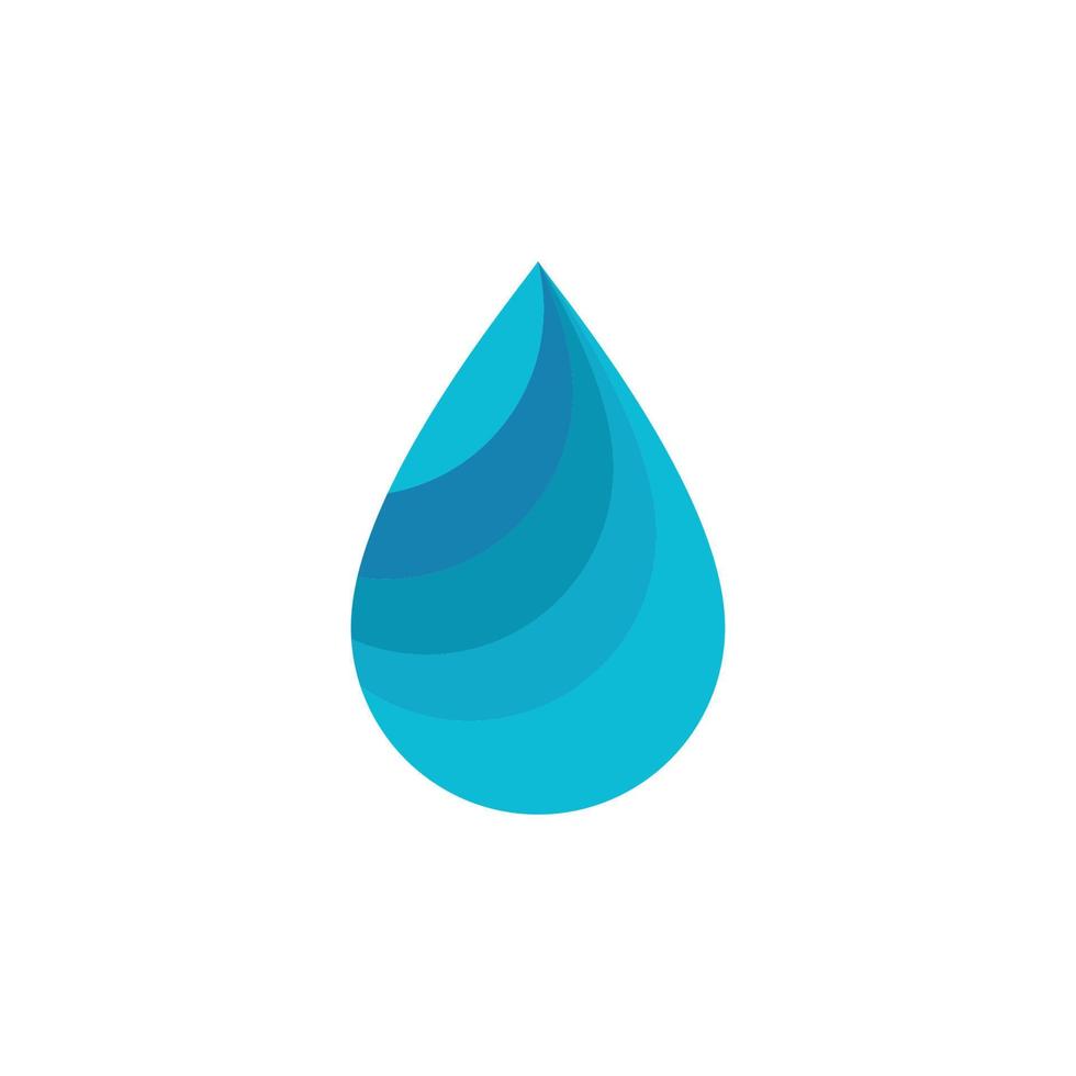 water drop Logo vector