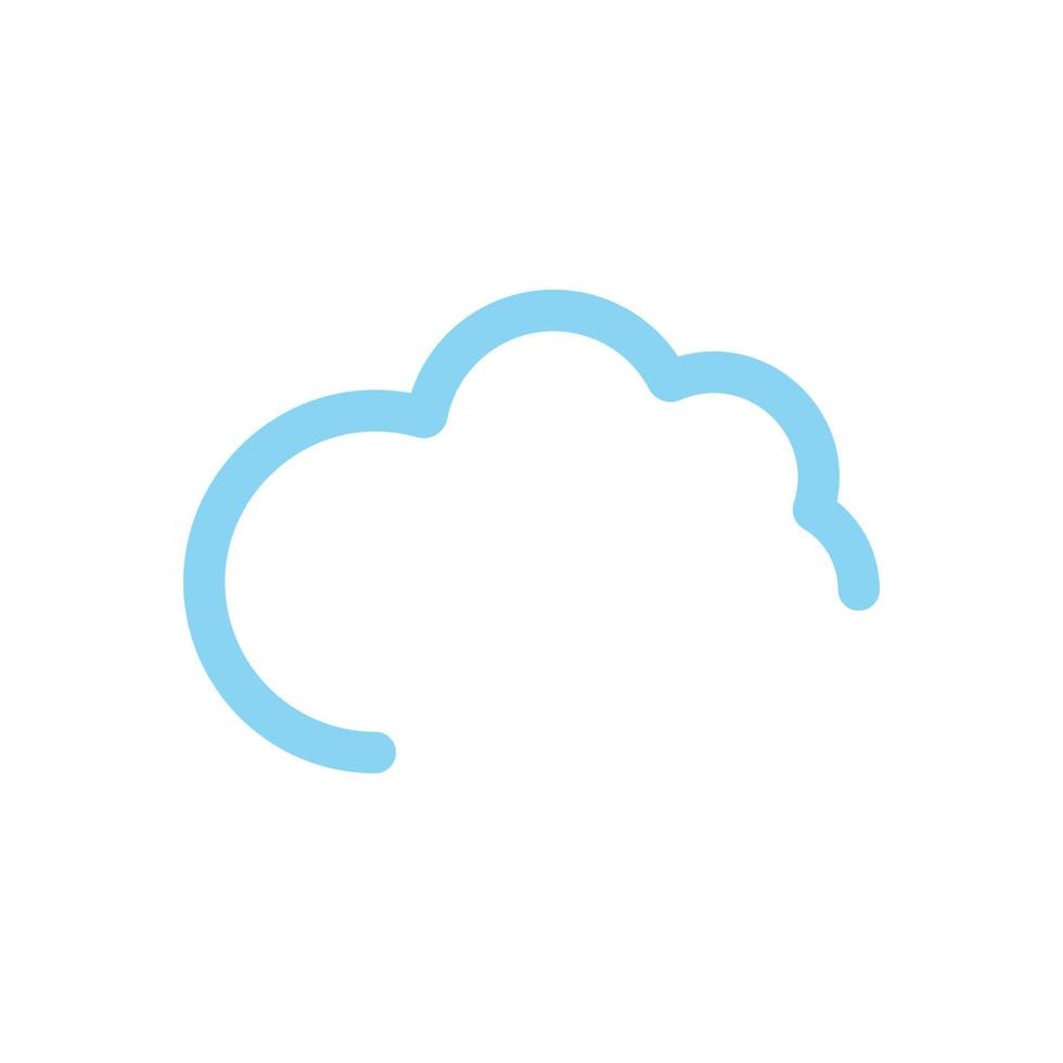 vector logo de nube