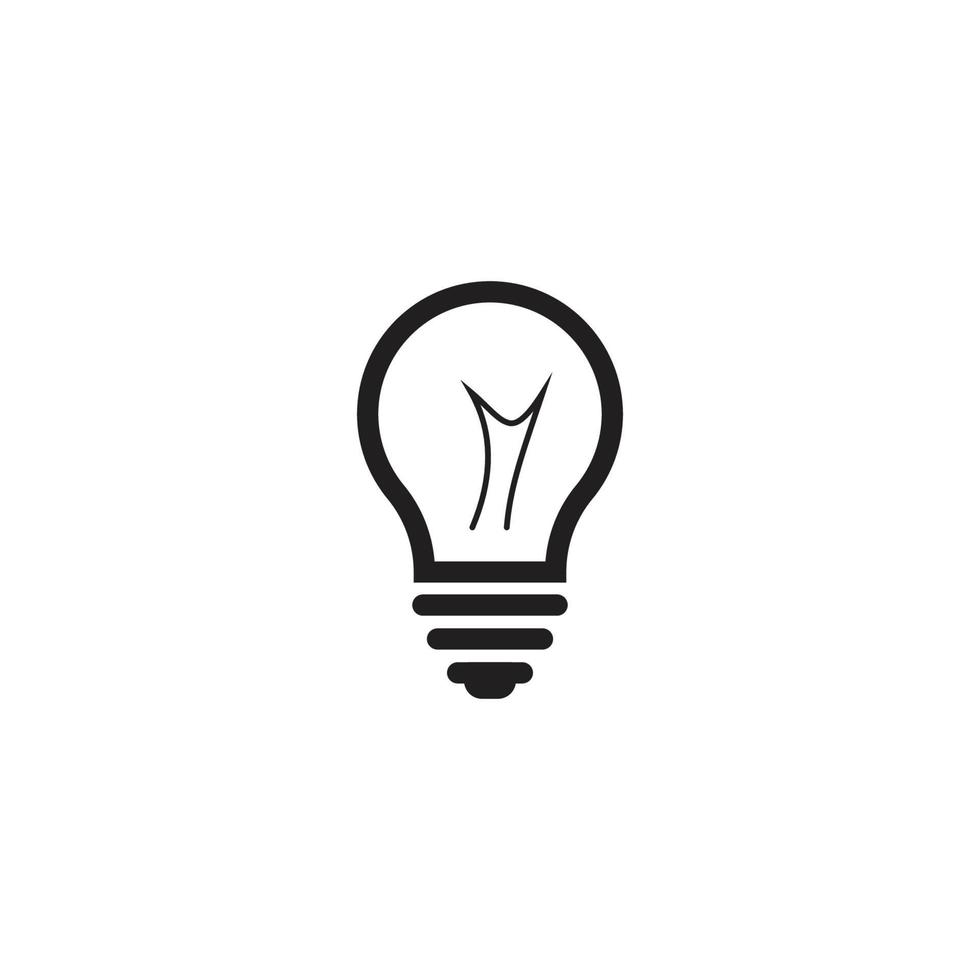 Bulb logo vector