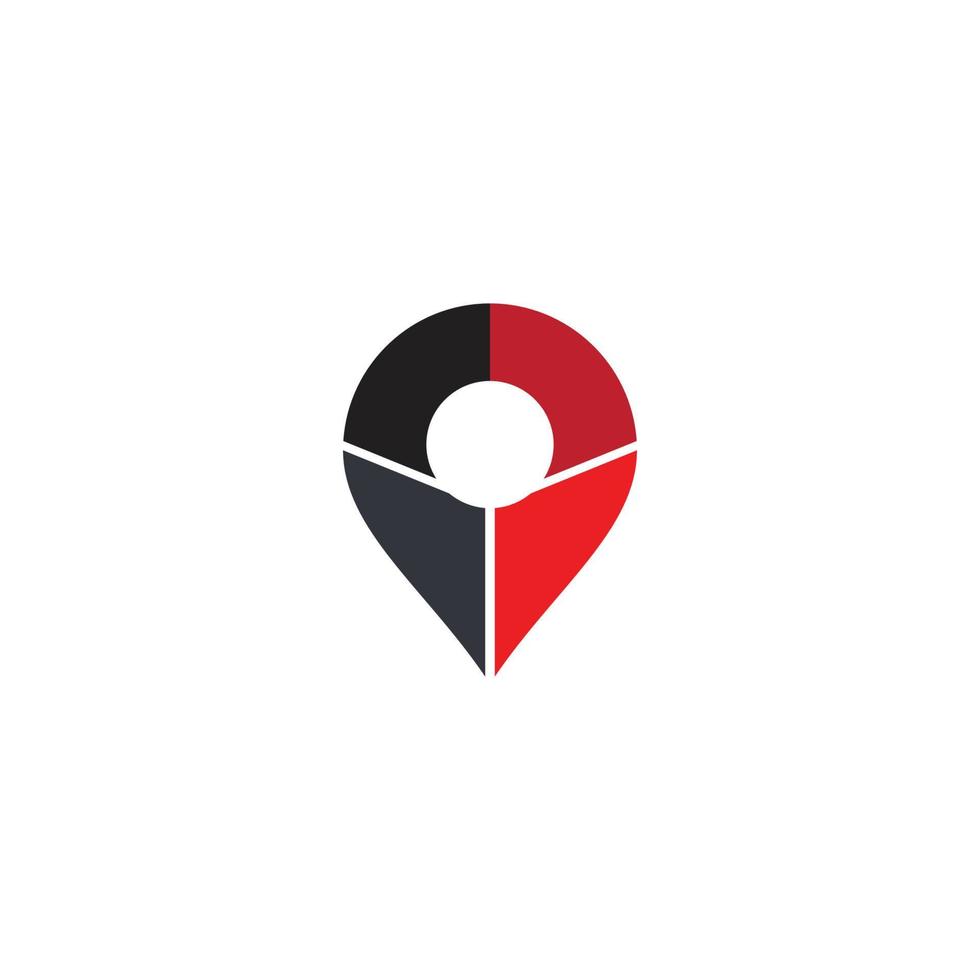 Location point Logo vector