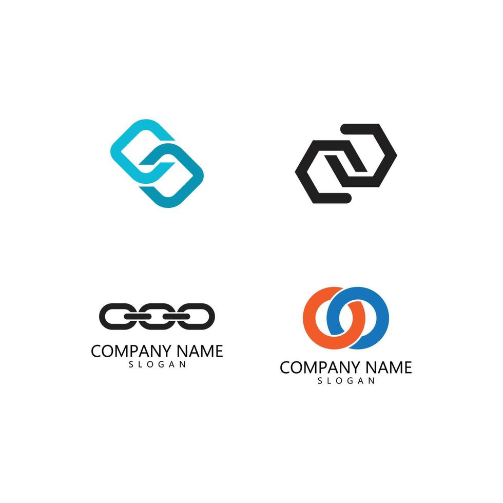 Chain Business corporate vector