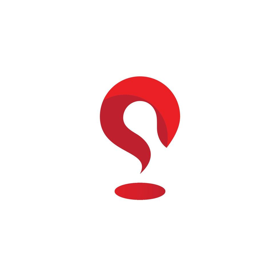Location point Logo vector