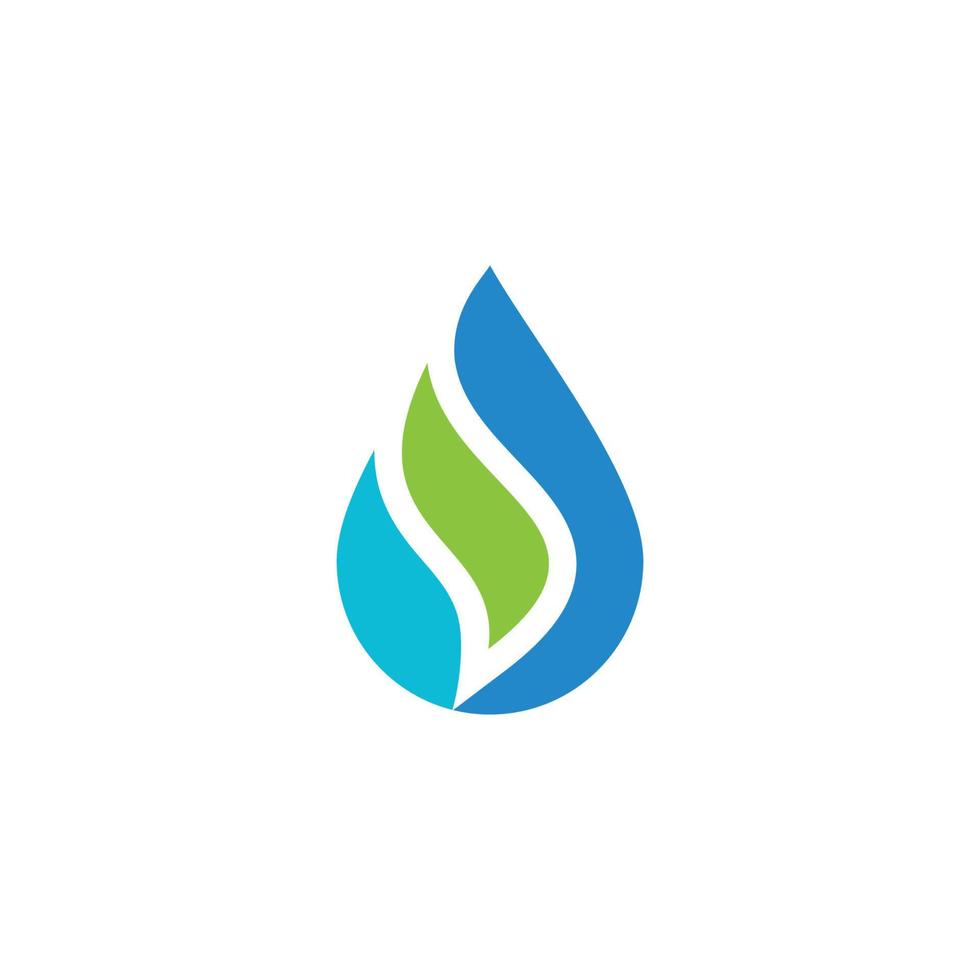 water drop Logo vector