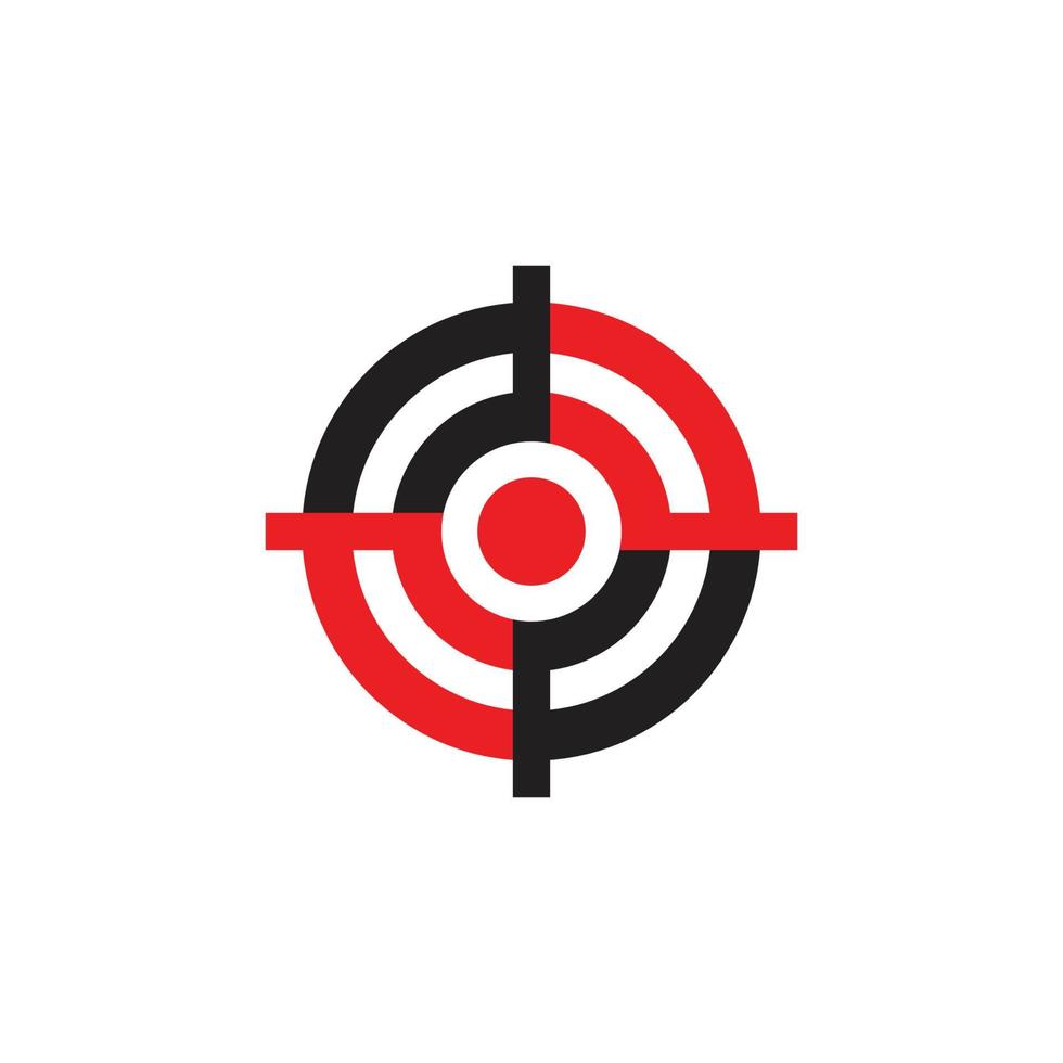 Target icon vector