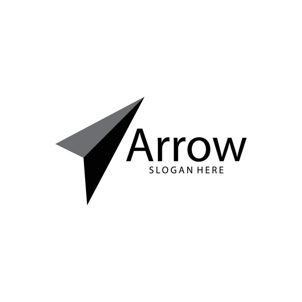 Arrow ilustration logo vector