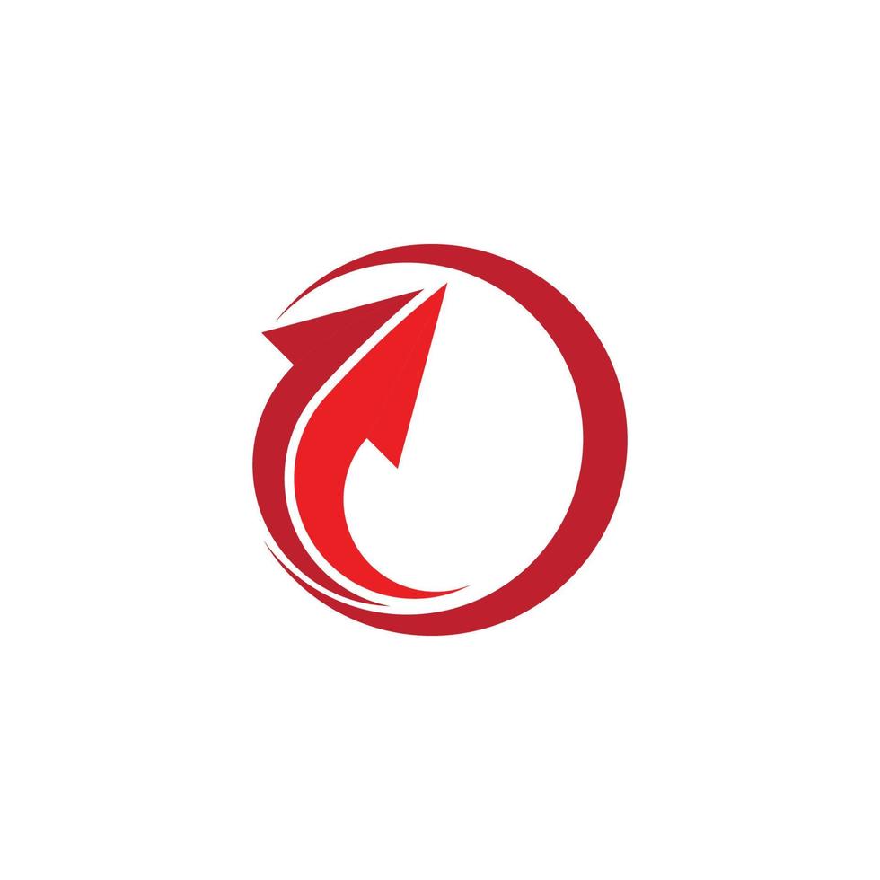 Arrow ilustration logo vector