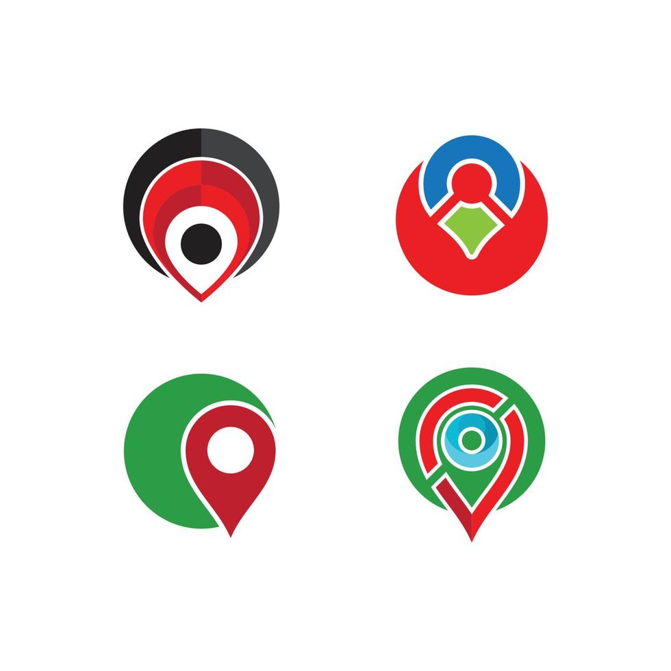 Location point Logo vector