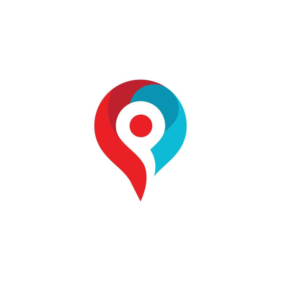 Location point Logo vector