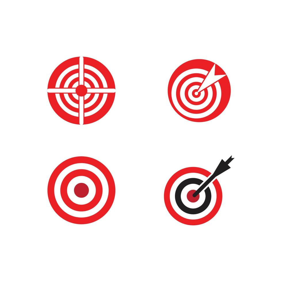 Target icon vector