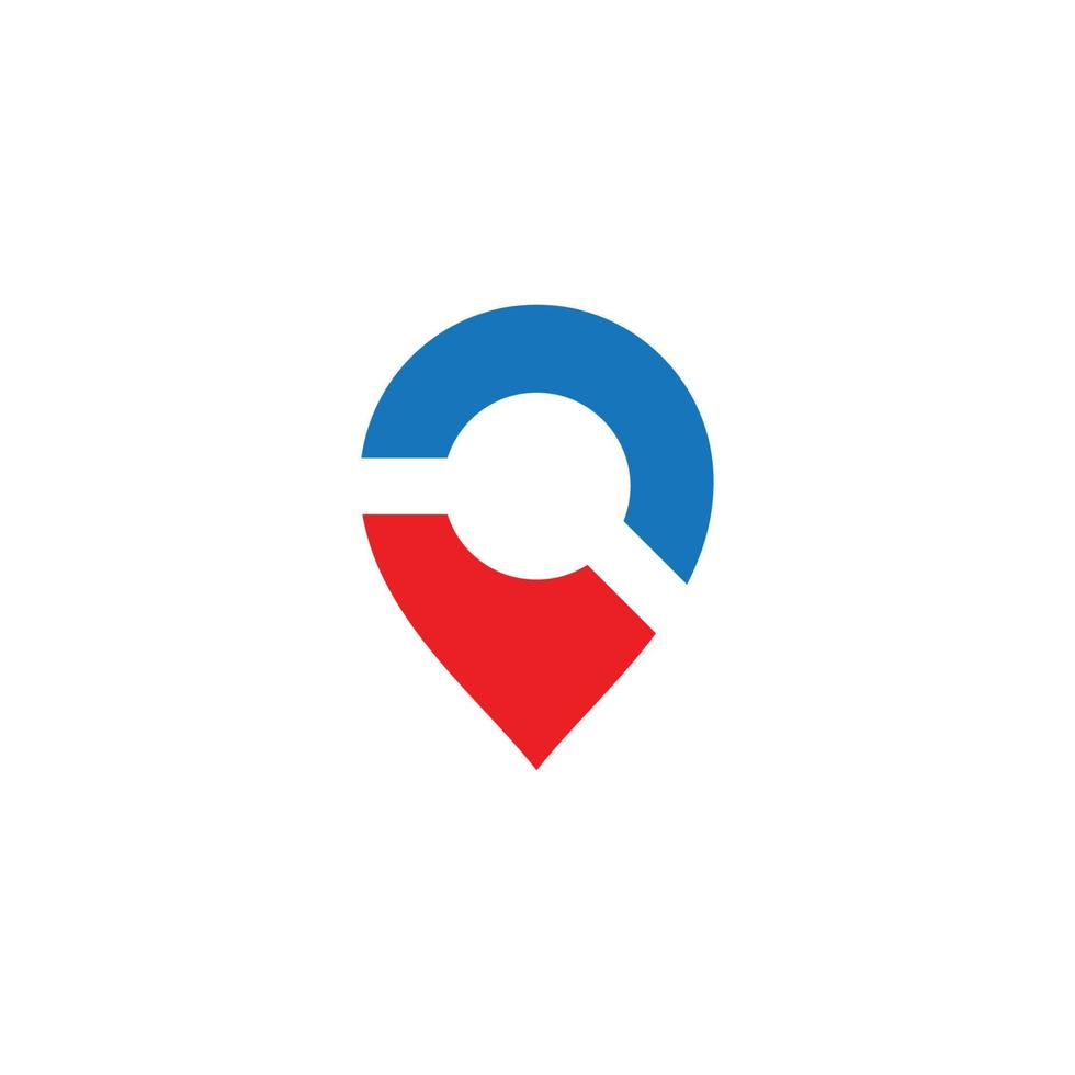 Location point Logo vector