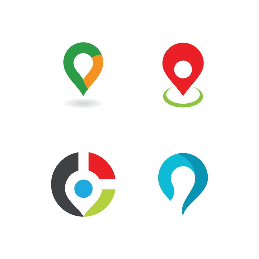 Location point Logo vector