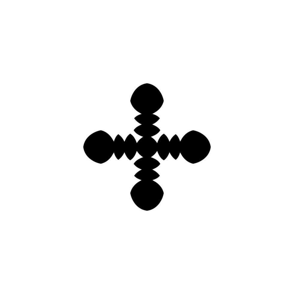 icono más. signo de la cruz. símbolo de fondo de cartel de vacaciones cristianas de estilo simple. agregar botón más elemento de diseño de logotipo. además de estampado de camisetas. vector para pegatina.