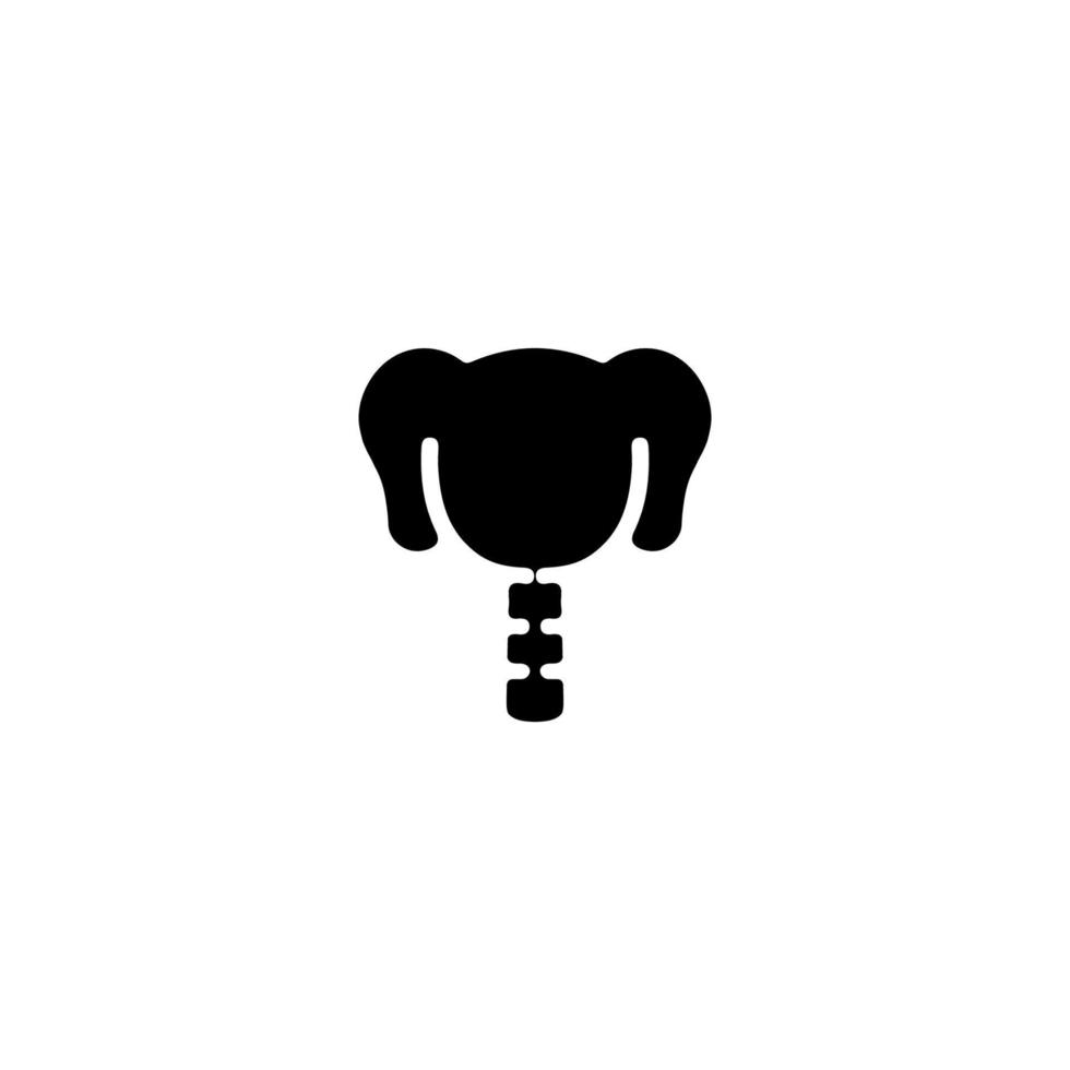 Demolition hammer icon. Simple style building company poster background symbol. Demolition hammer brand logo design element. Demolition hammer t-shirt printing. vector for sticker.