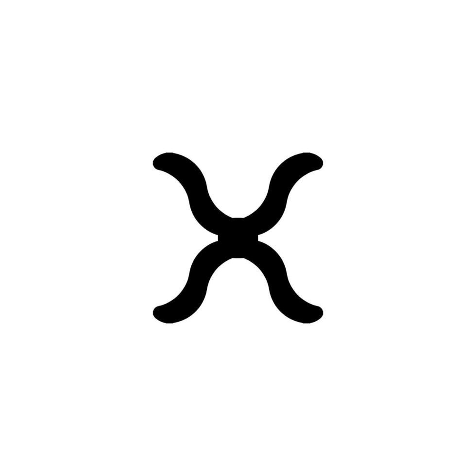H icon. Simple style H company background symbol. H brand logo design element. H t-shirt printing. Vector for sticker.