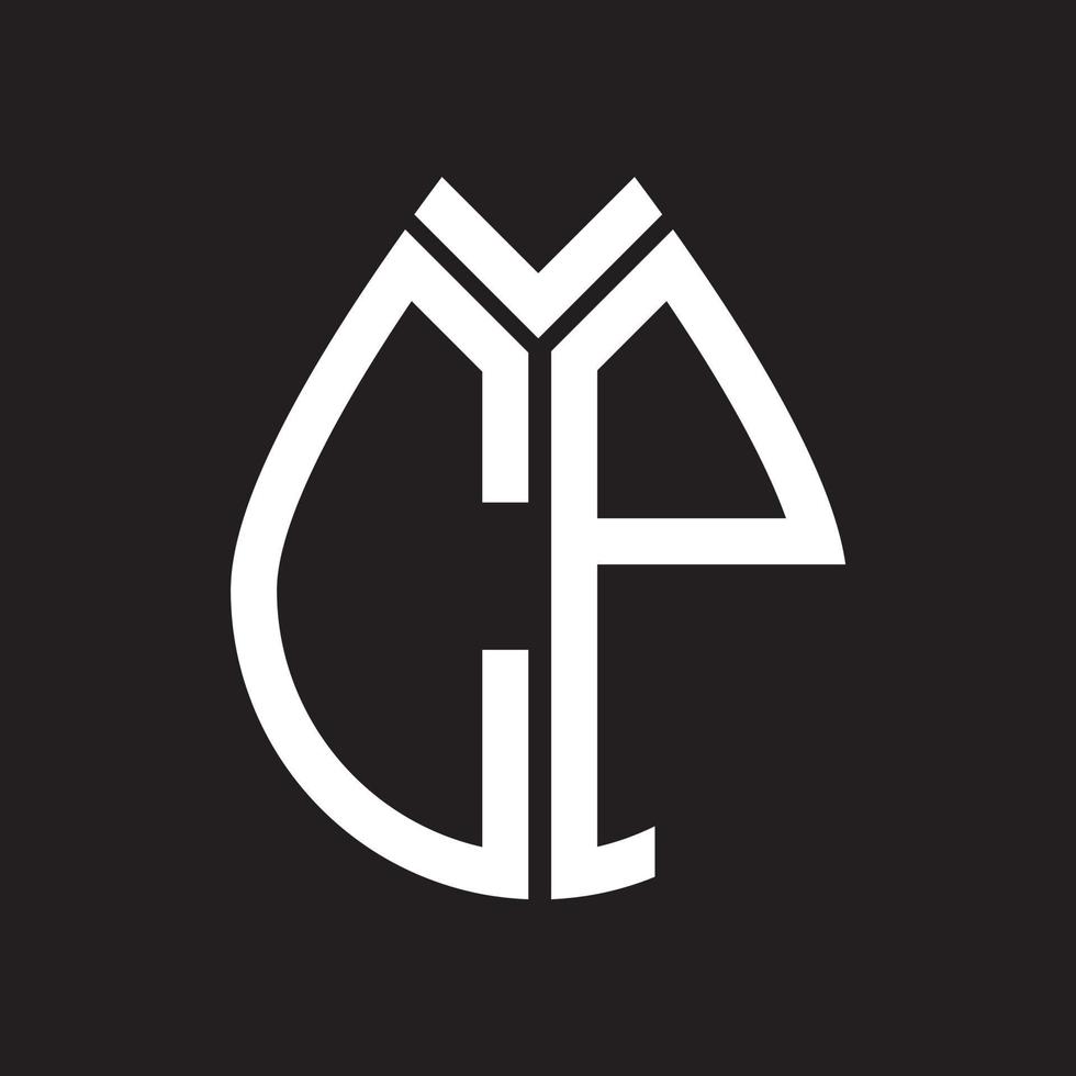 CP letter logo design.CP creative initial CP letter logo design . CP creative initials letter logo concept. vector