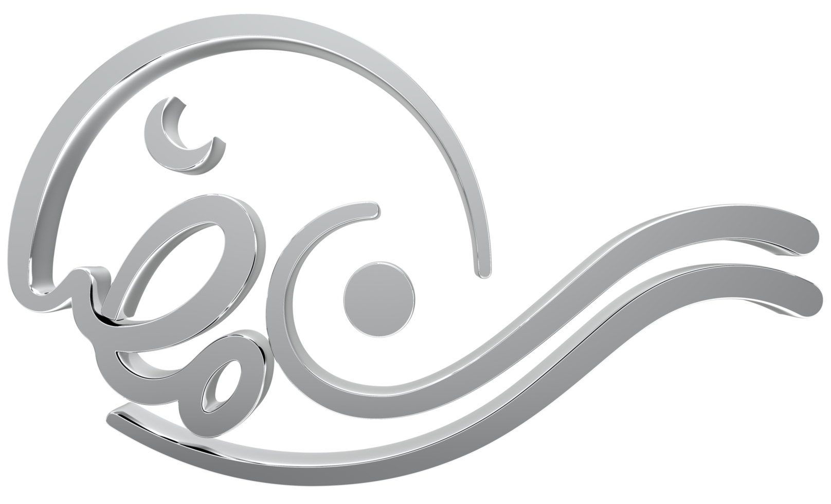 3D Ramadan Kareem - Ramzan Calligraphy 3d illustration on transparent BG png