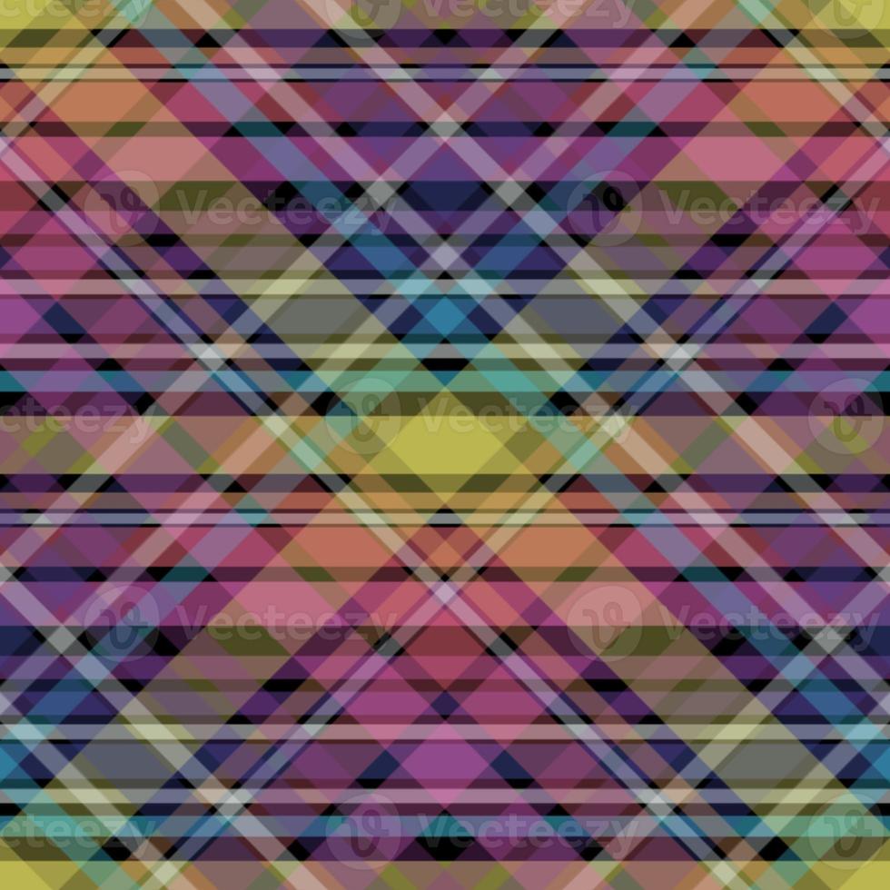 Colorful rainbow seamless pattern plaid background photo