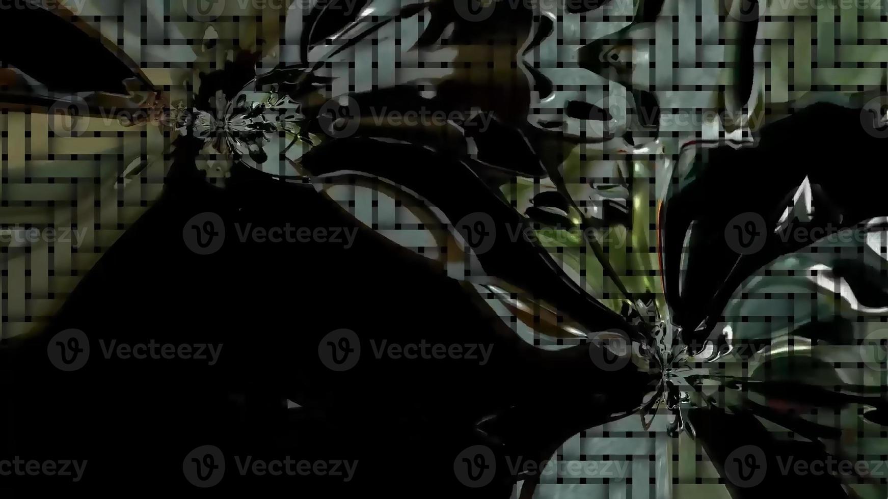 Geometric Abstract Pattern Digital Rendering photo