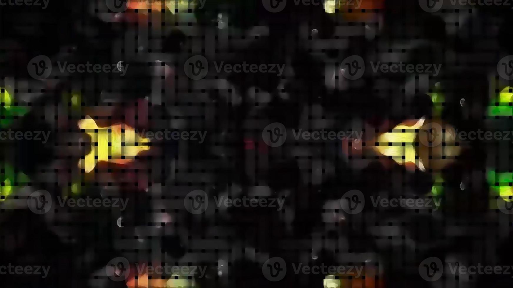 Geometric Abstract Pattern Digital Rendering photo