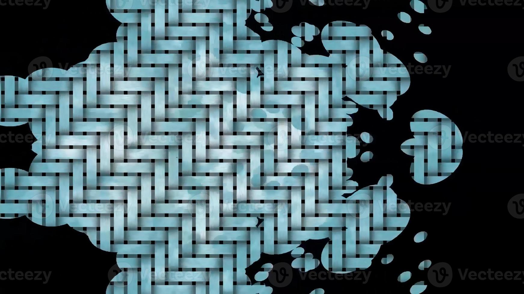 Geometric Abstract Pattern Digital Rendering photo
