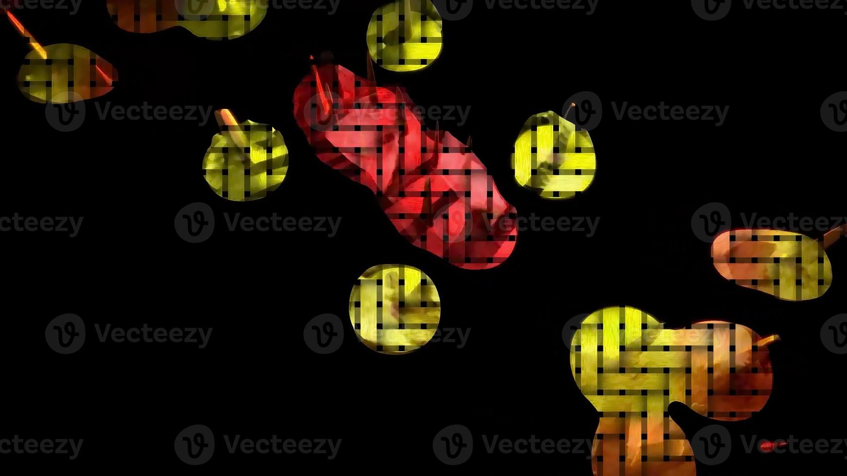 Geometric Abstract Pattern Digital Rendering photo