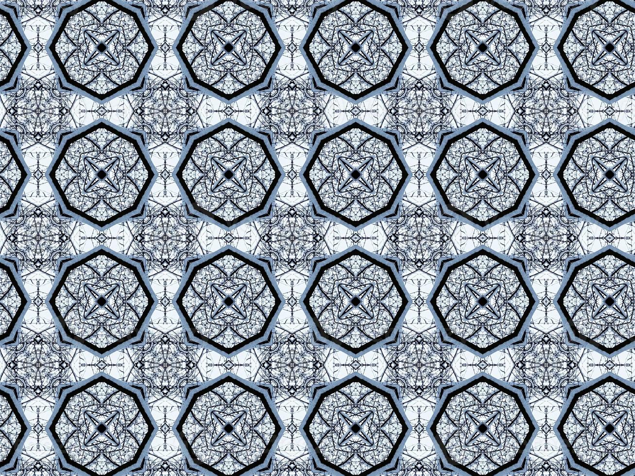 Digital Illustration Kaleidoscope Pattern photo