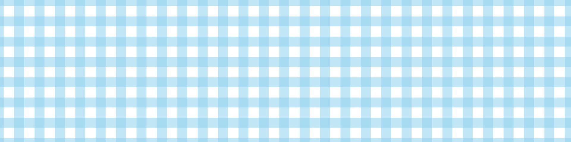 patrón de picnic azul vichy. mantel para mesa de pascua. textura para cuadros. ilustración vectorial vector