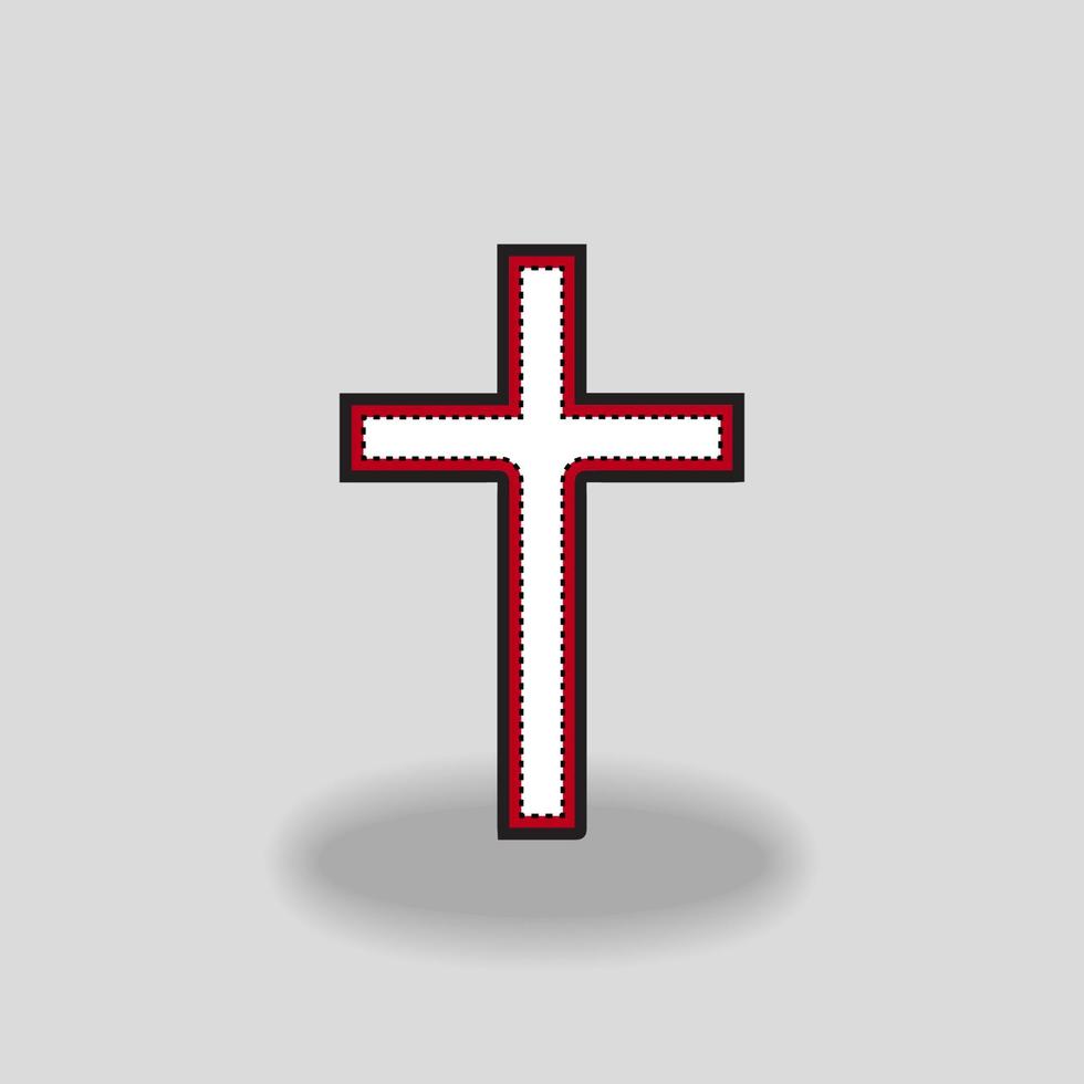cruz cristiana vectores