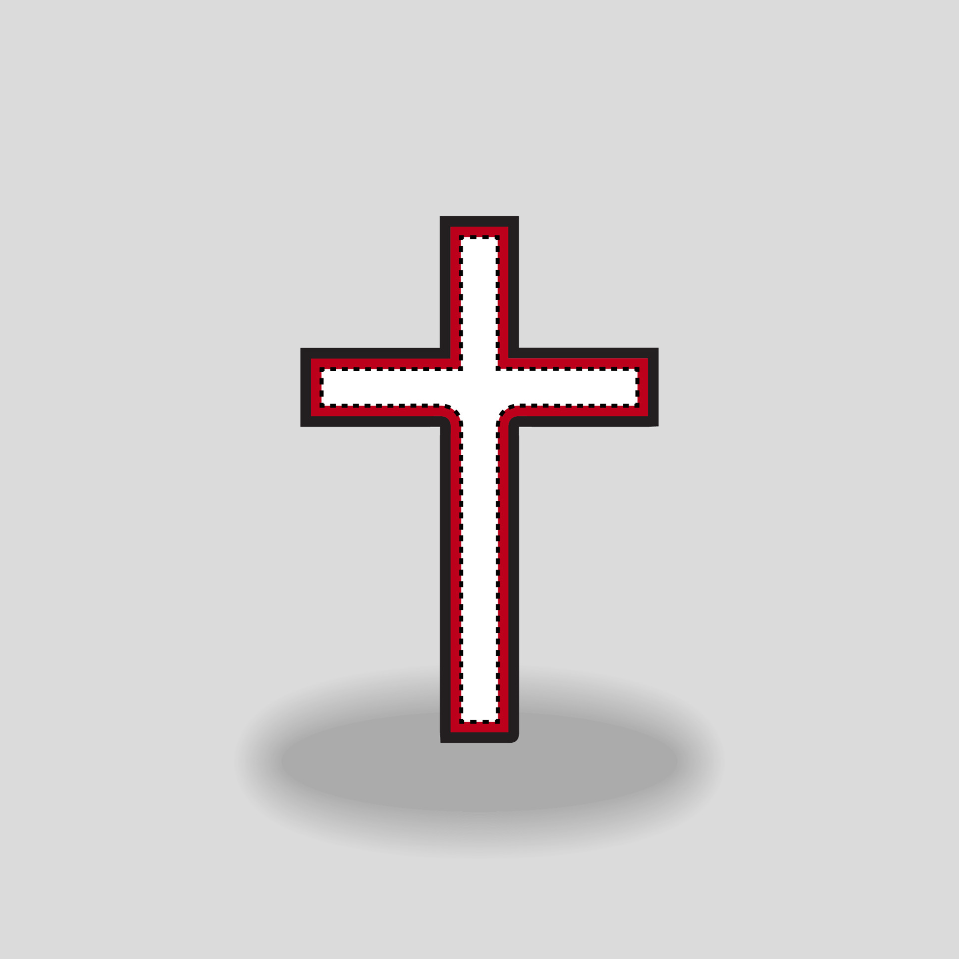 Christian Cross Vector 18891276 Vector Art at Vecteezy