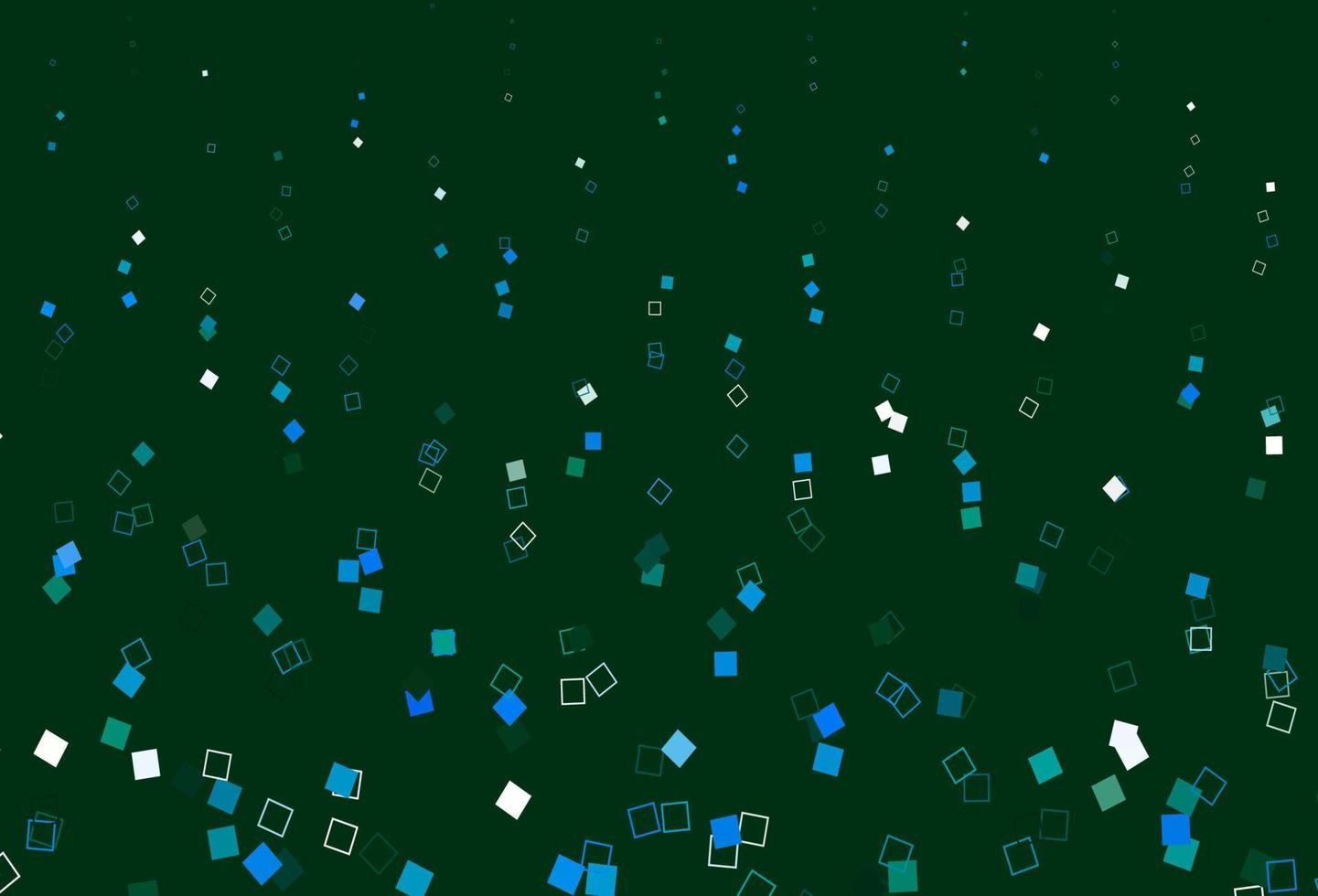 Light Blue, Green vector background with rectangles.