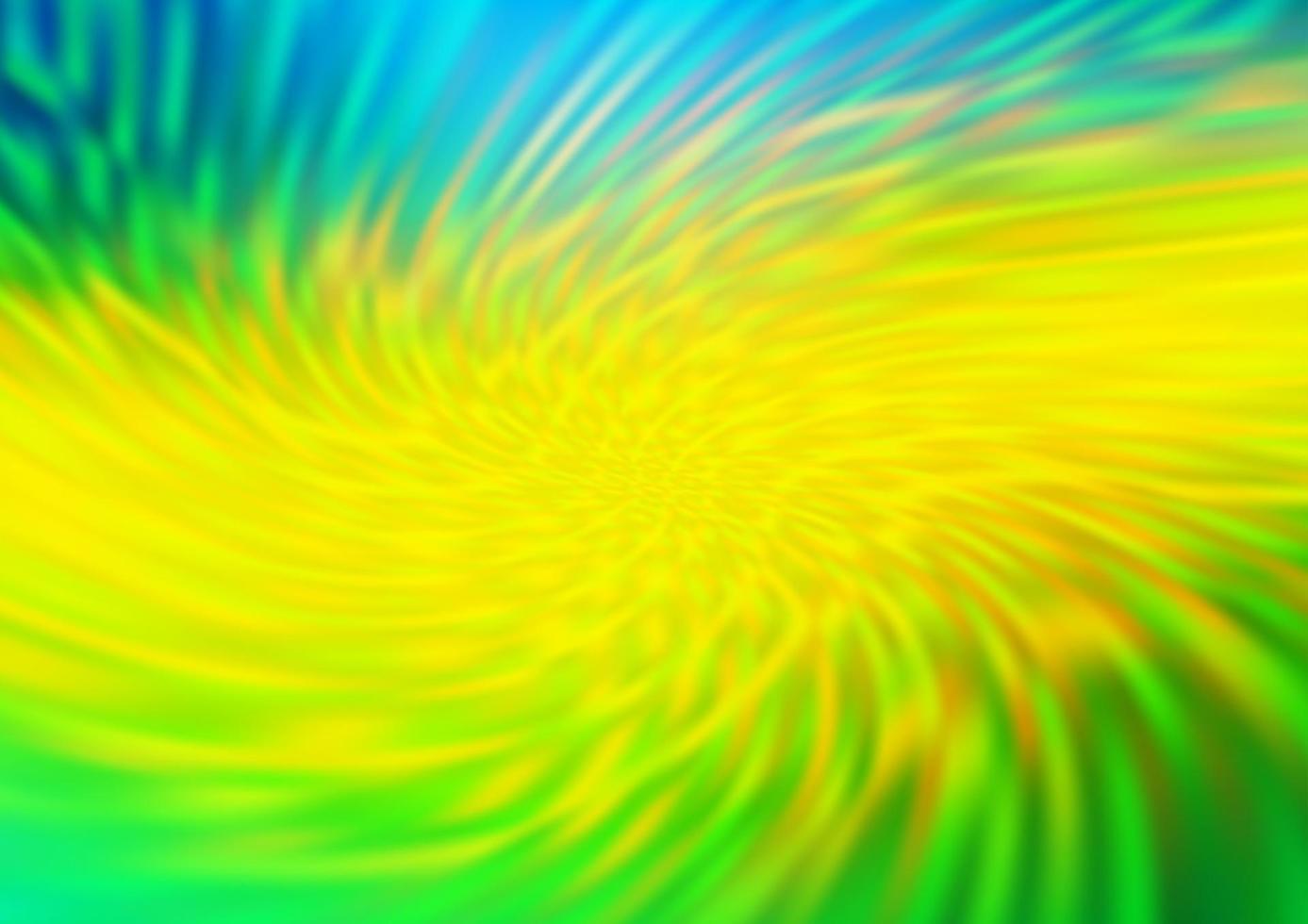 Bokeh de vector verde oscuro, amarillo y patrón de colores.