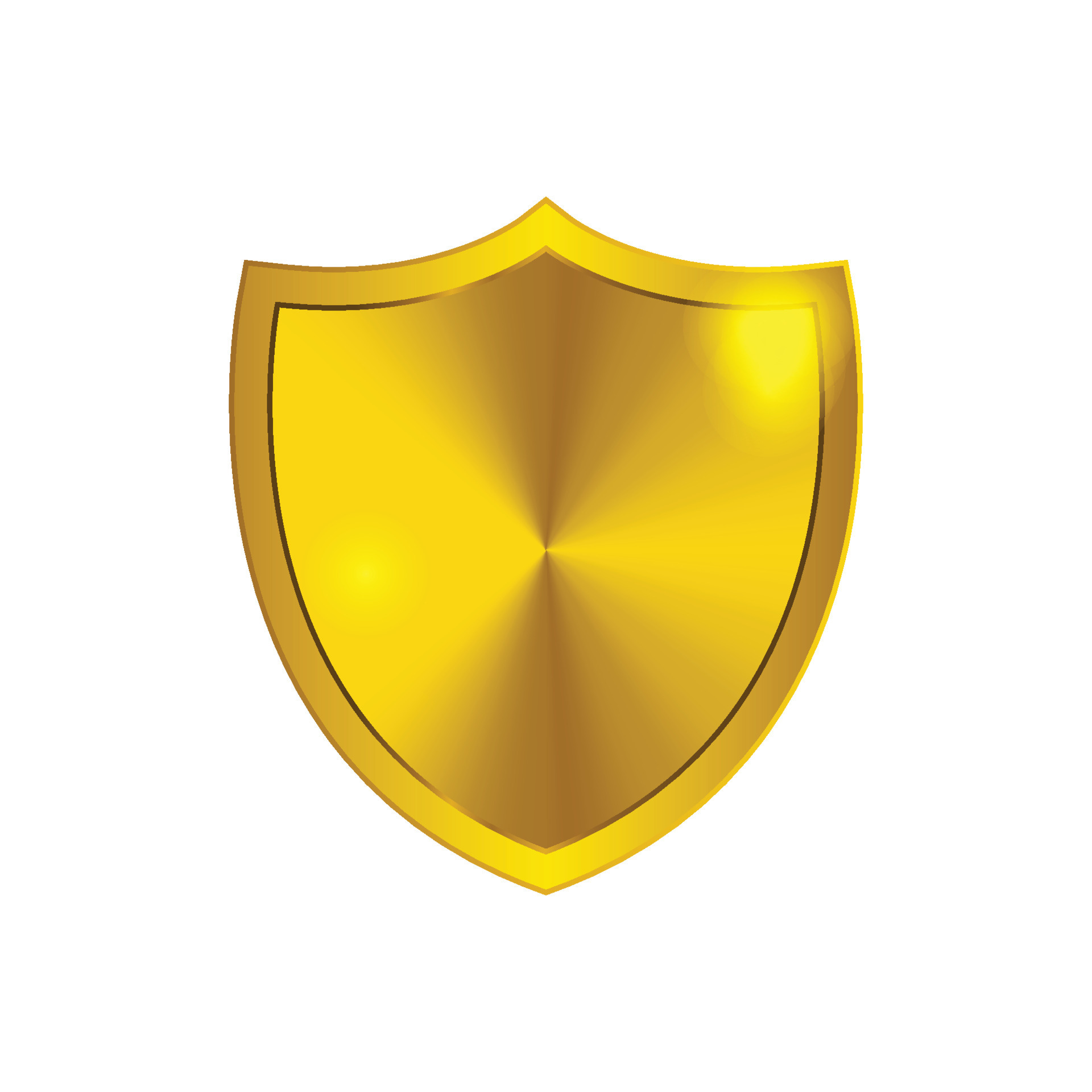 download golden shield logo after effects
