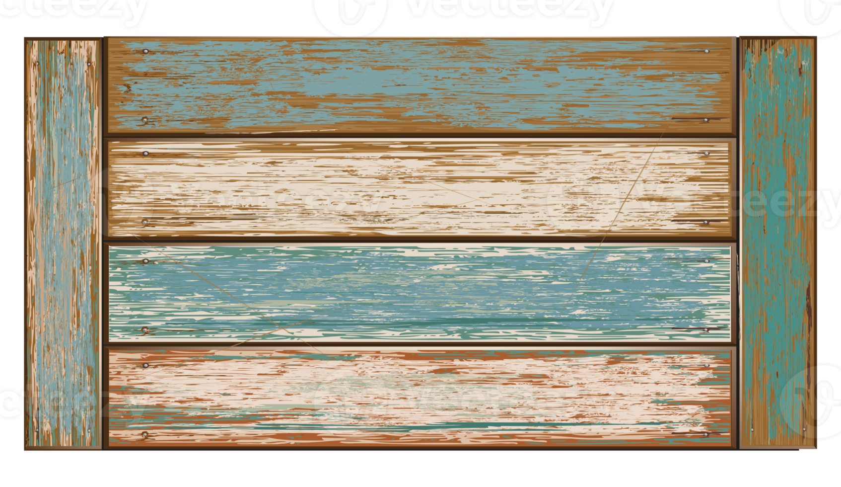 Old wood blue color background 18892465 PNG