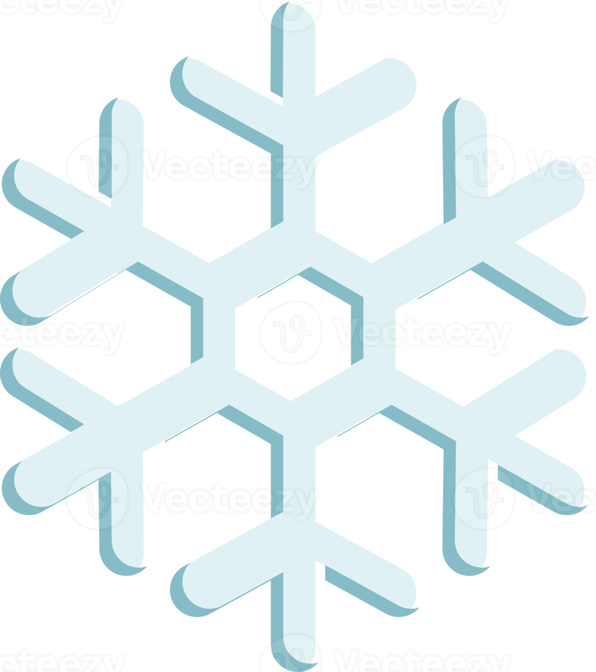 icône météo flocon de neige png