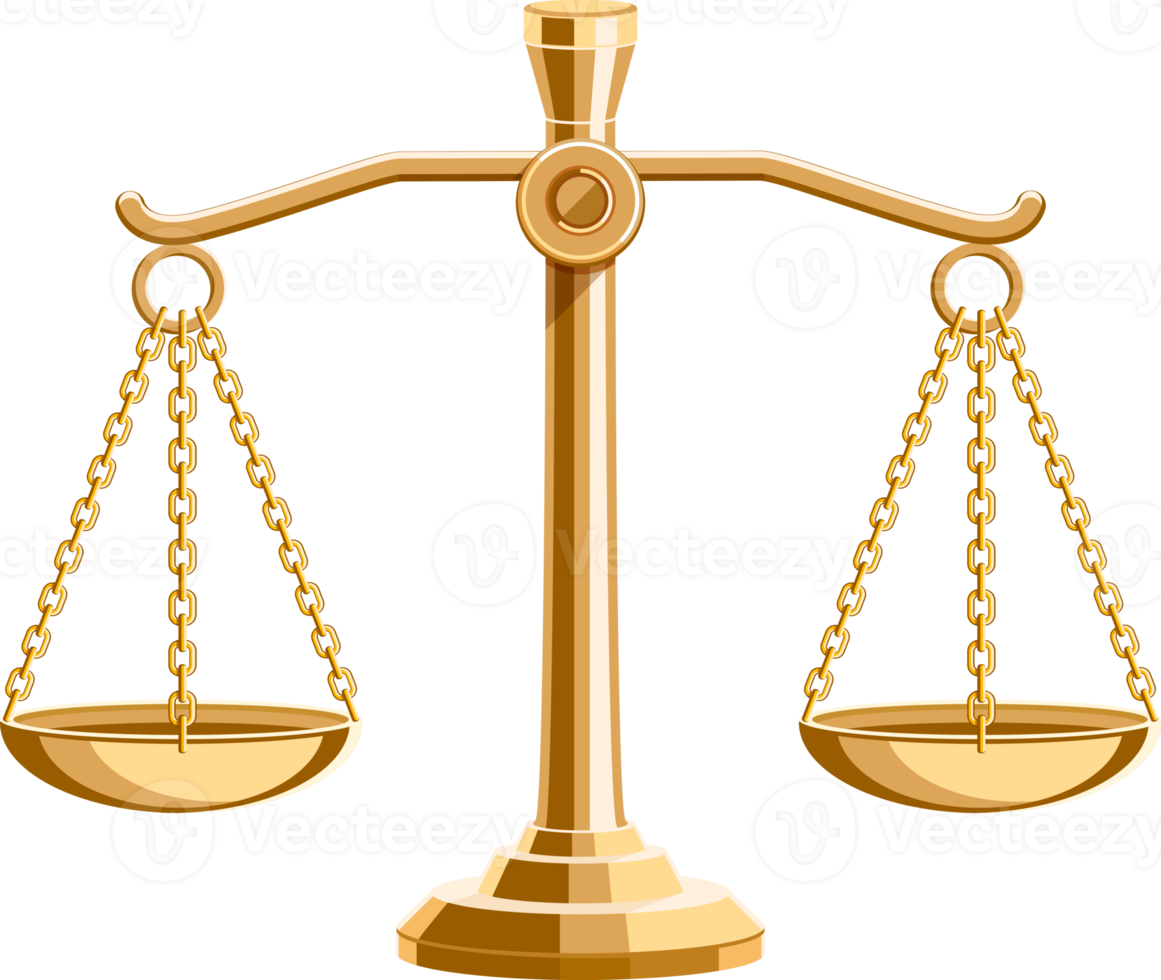 Scales gold color 18892516 PNG