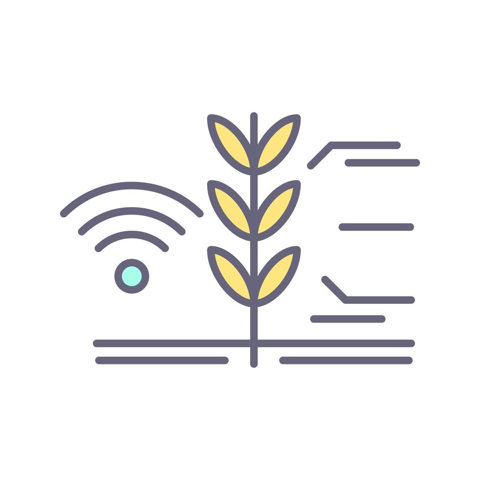 Smart Farm Vector Icon