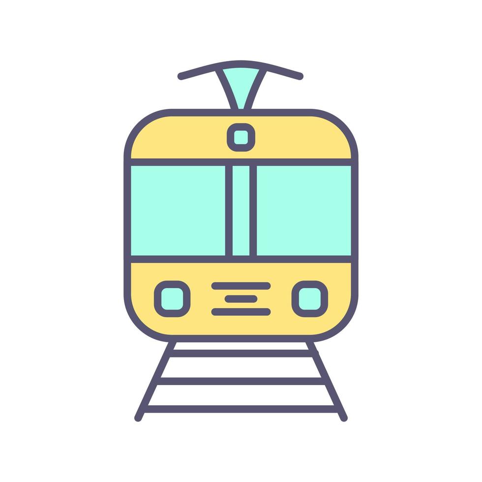 Tram Vector Icon