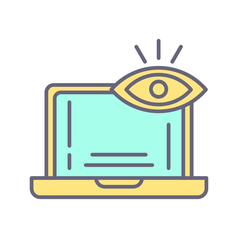 Monitoring Vector Icon