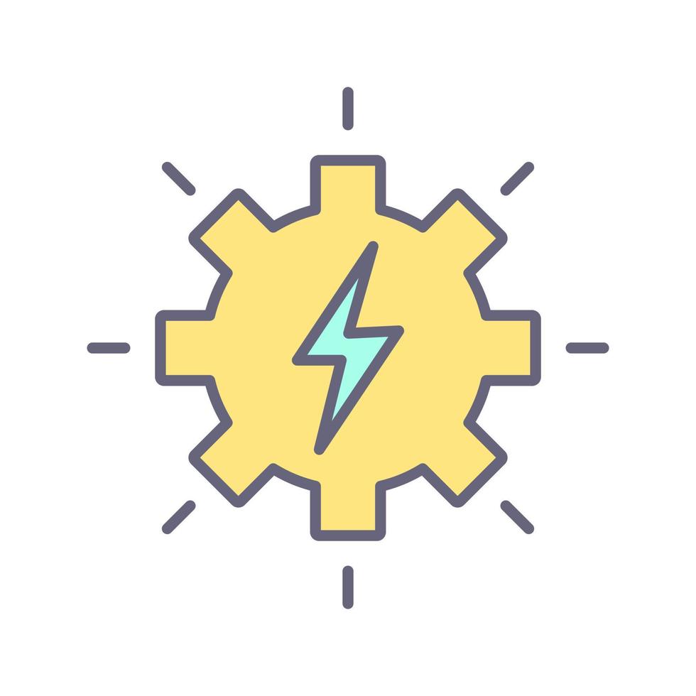 Electricity Vector Icon