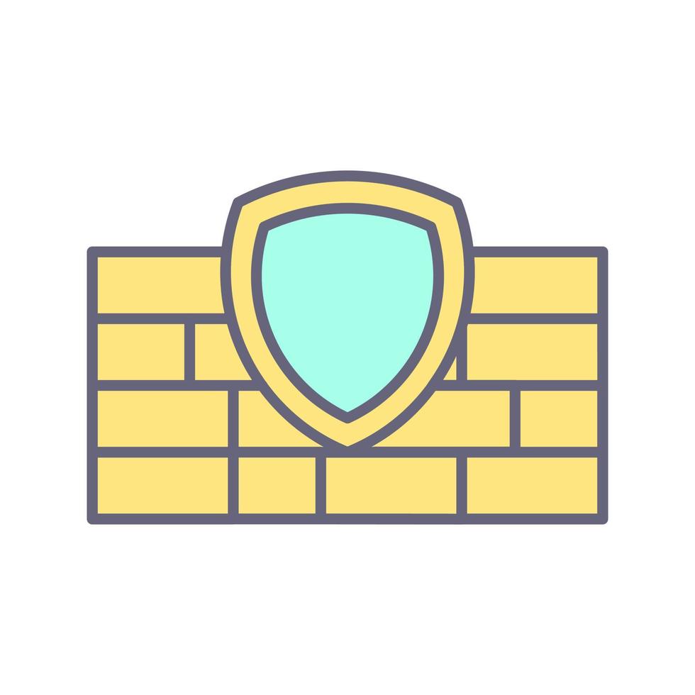 Firewall Vector Icon