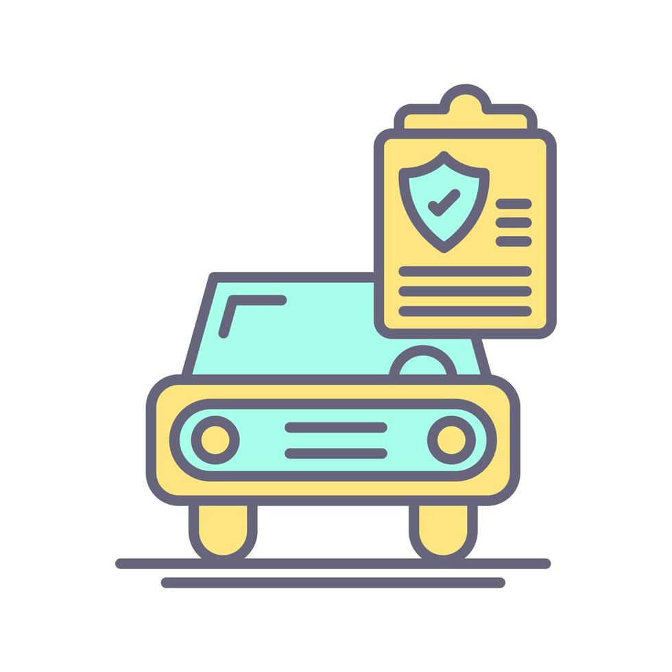 Insurance Policy Vector Icon