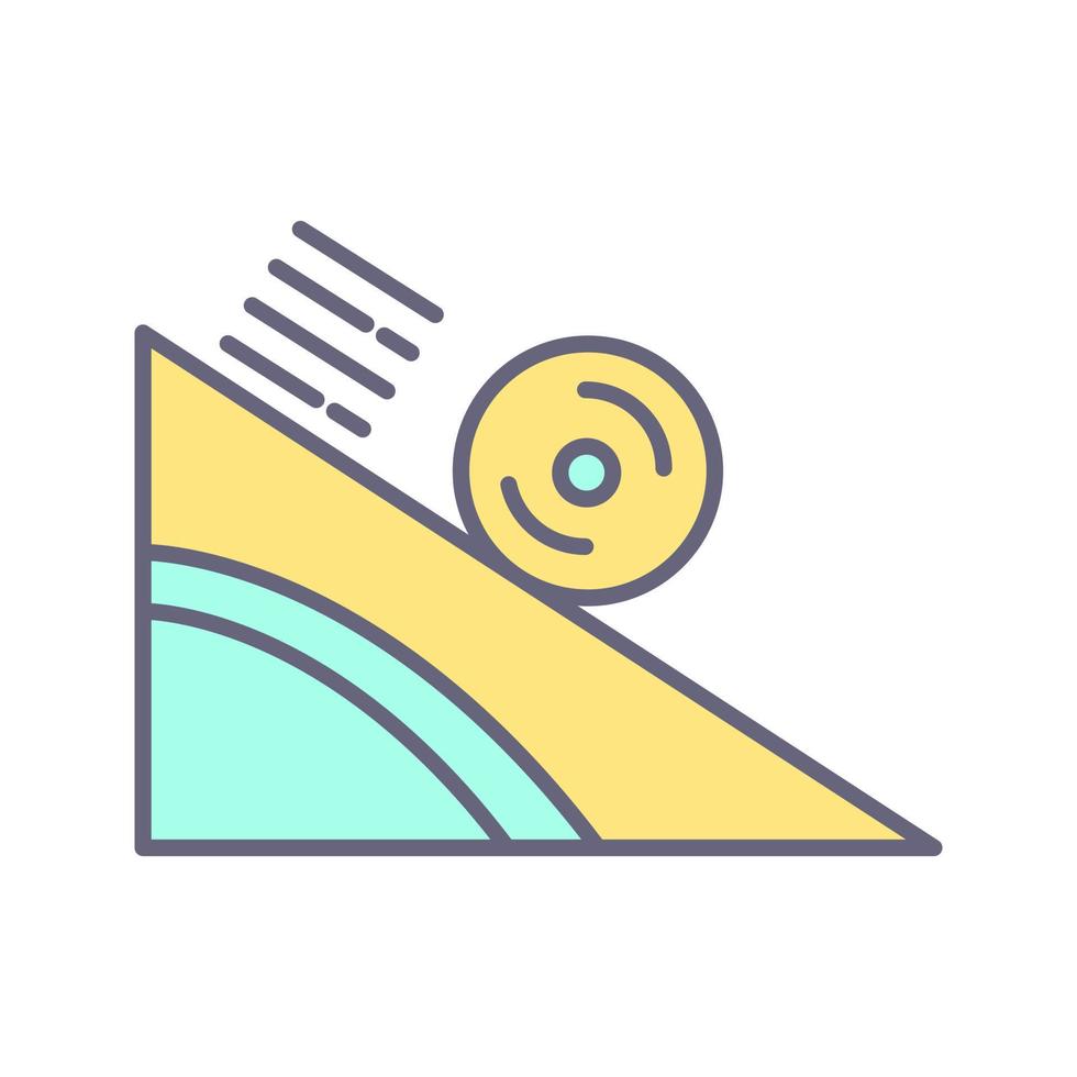Rolling Vector Icon