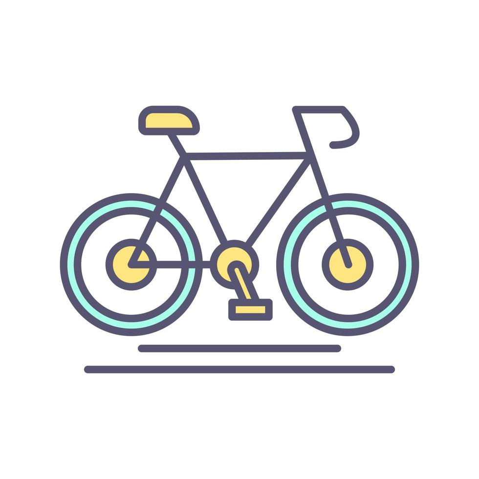 icono de vector de ciclismo