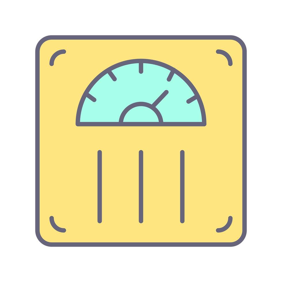 Weight Scale Vector Icon