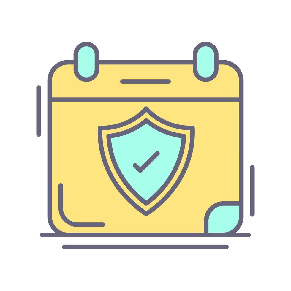Period Time Vector Icon
